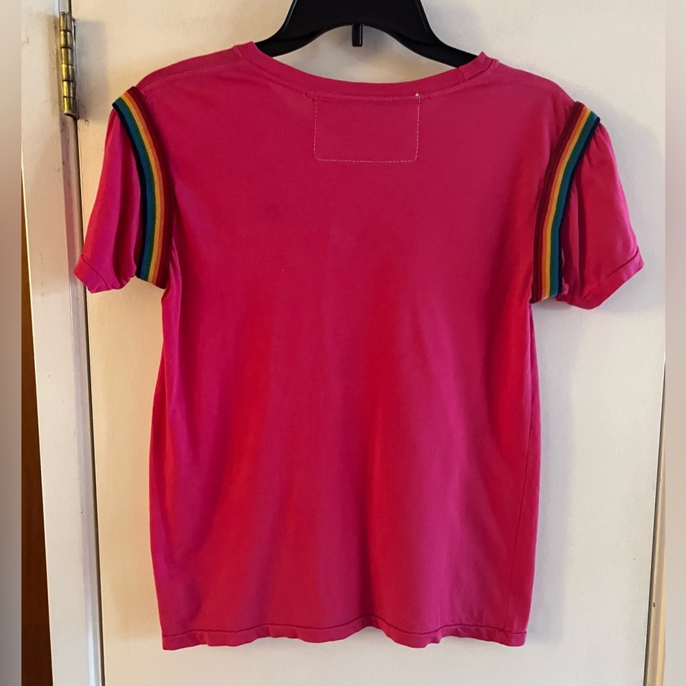 Aviator Nation Pink Tee - Picture 2 of 5